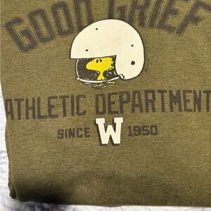 Peanuts Woodstock Olive Green Hoodie